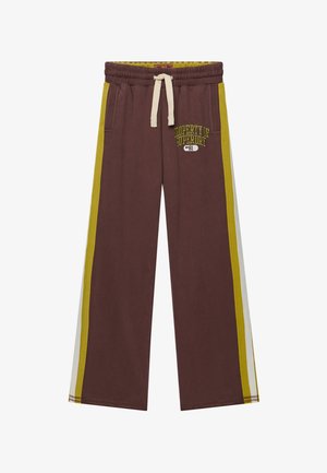 Superdry & Co, SUPERDRY CULT HOCKEY JOGGER.. - Træningsbukser - french roast brown