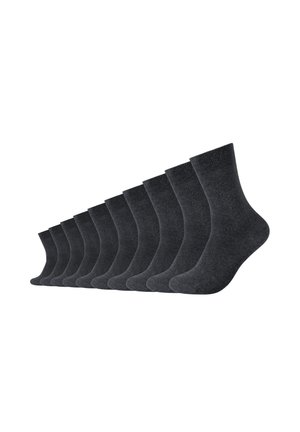 10 PACK - Socken - anthracite melange