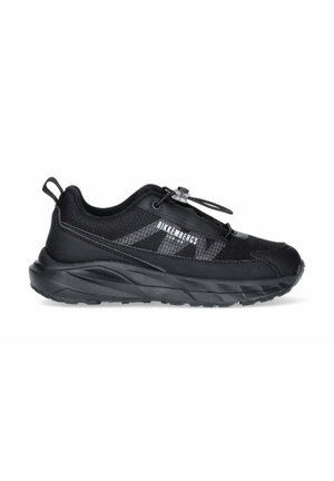 SNEAKERS CON ELASTICI REGOLABILI - Sneakers basse - nero