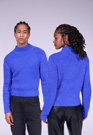 UNISEX - Striktrøje - blue