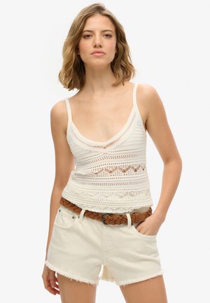 Superdry & Co Top - desert bone off white
