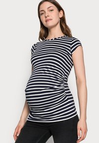 Envie de Fraise KATIA - T-shirt estampada - navy blue/off white