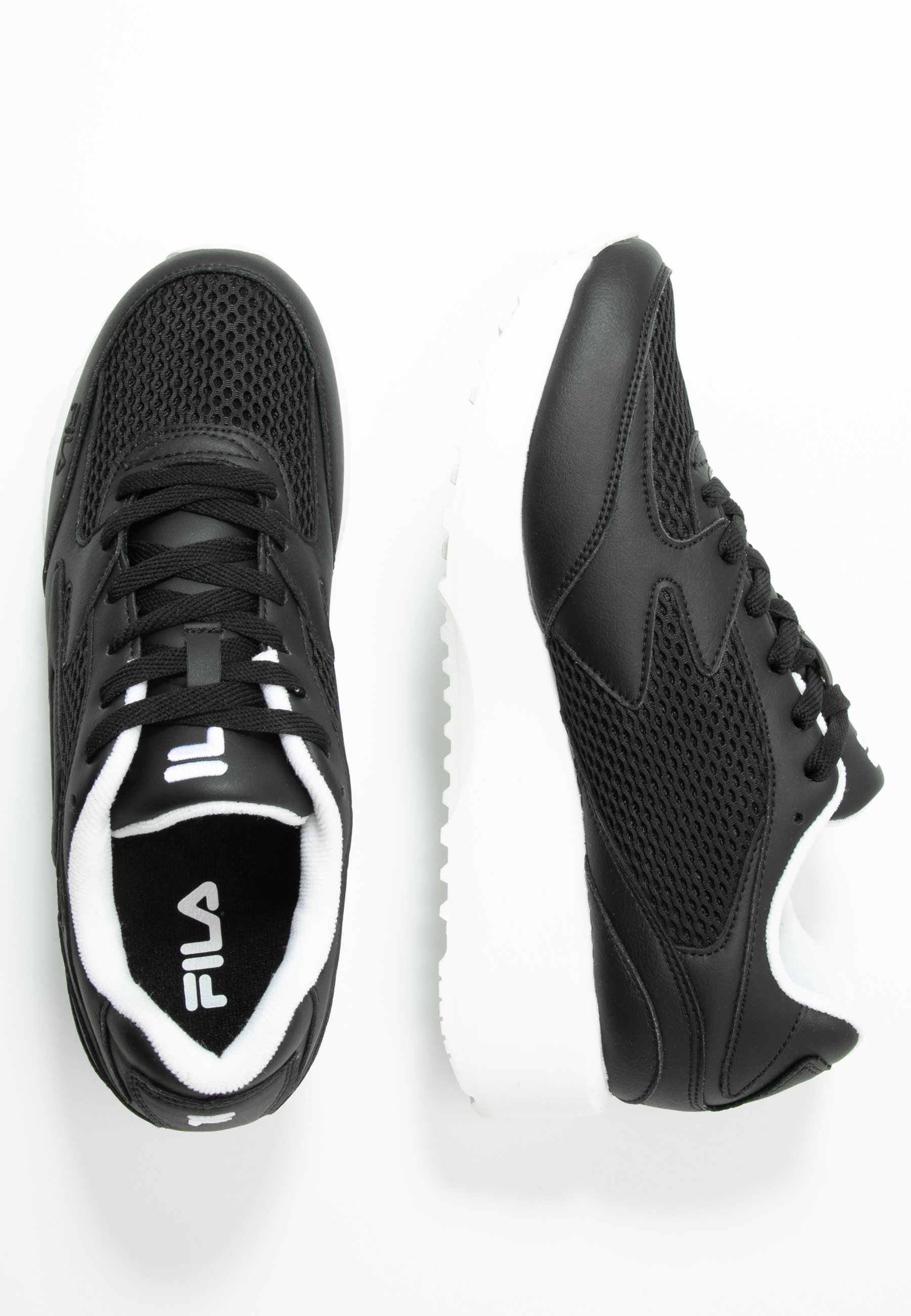 Fila DOROGA ZEPPA - Sneakers laag - black/Zwart - Zalando.be