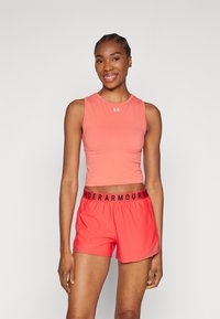 Under Armour TRAIN SEAMLESS - Top - coho/white