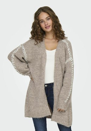 JDY Strickjacke - chateau gray