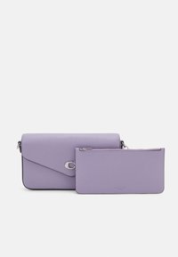 COACH CROSSGRAIN CROSSBODY SET - Mala a tiracolo - soft purple
