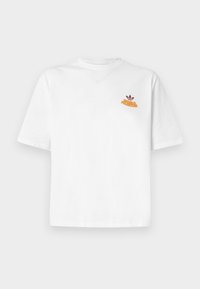 BREAKFAST TEE UNISEX - Nyomott mintás póló - white