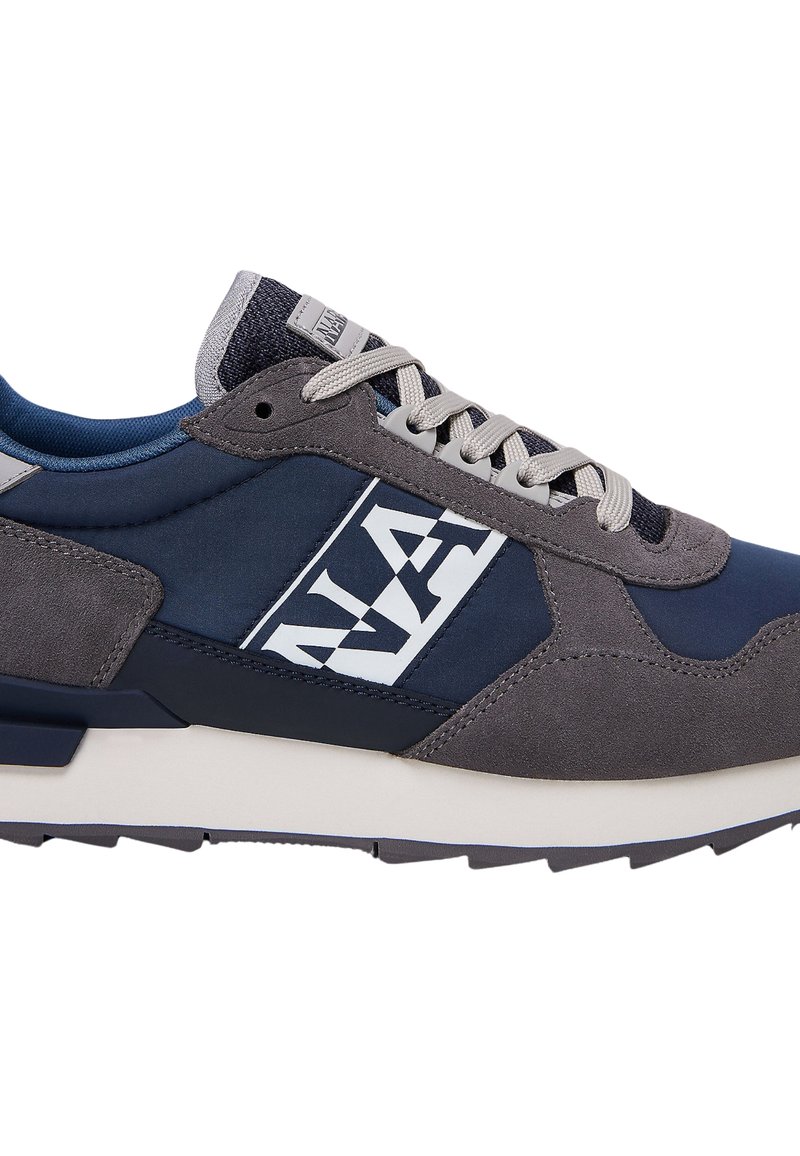 Napapijri Uomo Sneakers in Nylon Bianco e Navy