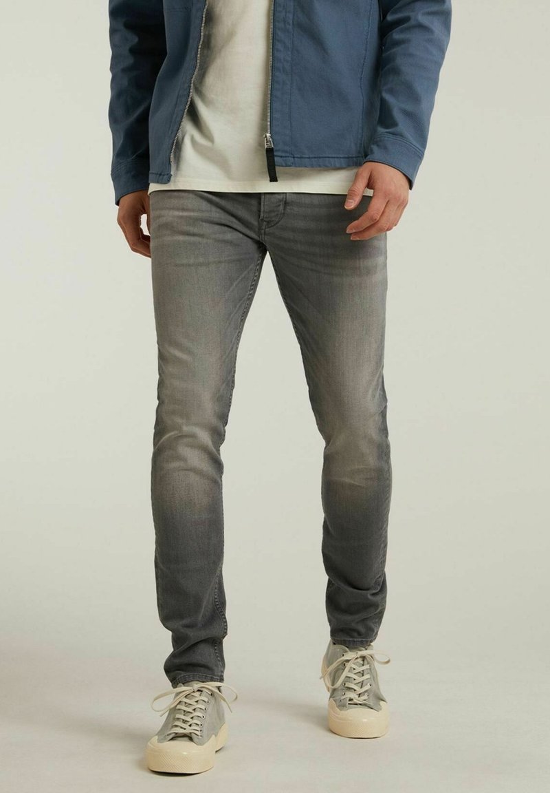 Herren Skinny Fit | CHASIN' CARTER GARETH Jeans Straight Leg grey/grau - YW93021 Herren Skinny Fit | CHASIN' CARTER GARETH Jeans Straight Leg grey/grau - YW93021