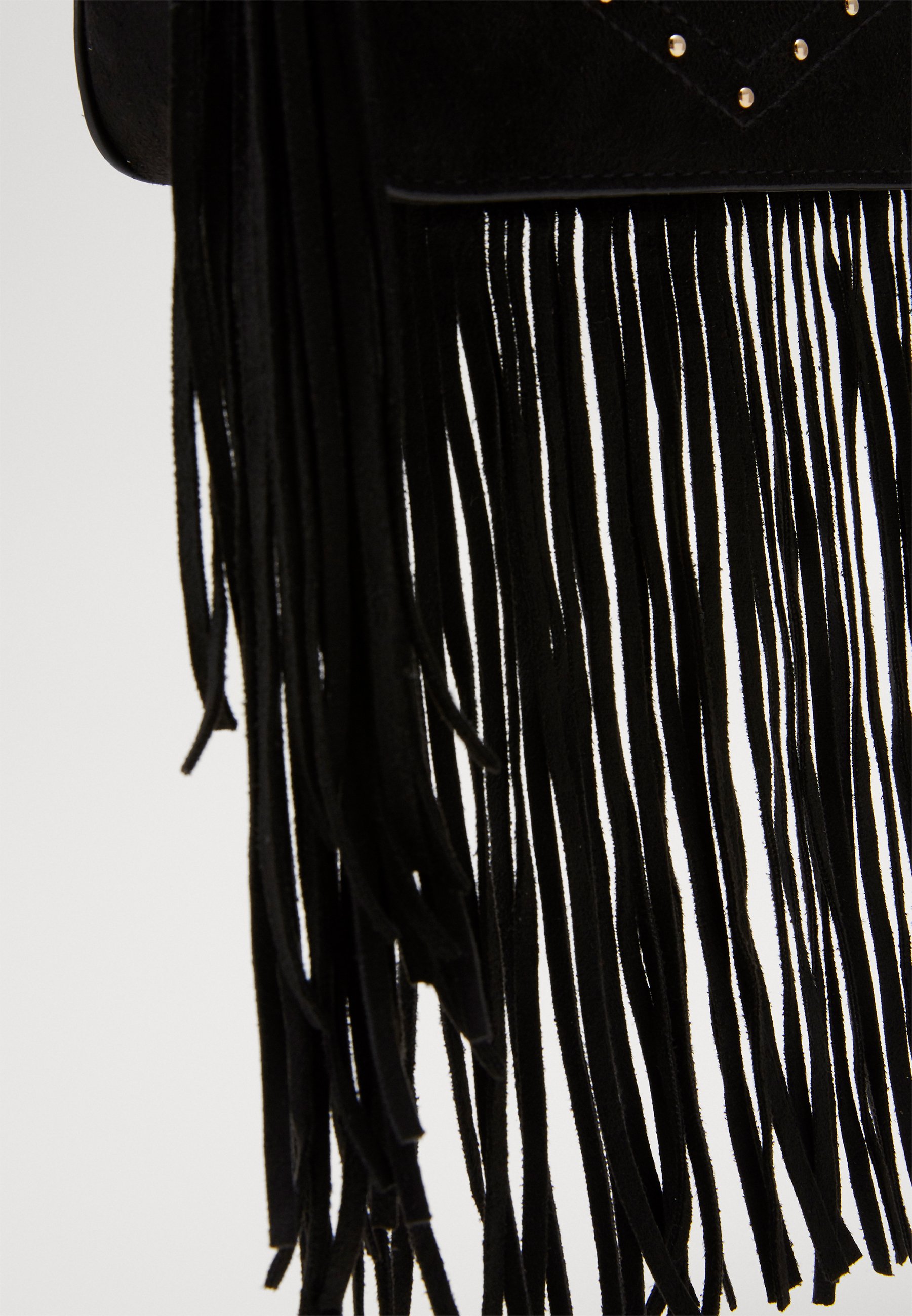 New Look FABLE FRINGED STUD X BODY Skulderveske black New Look FABLE FRINGED STUD X BODY Skulderveske black