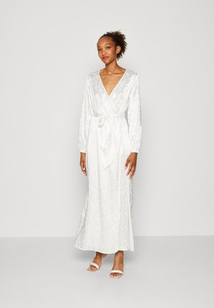 YAS YASLUMEN WRAP MAXI DRESS - Ένδυση για ειδικές περιστάσεις - star white