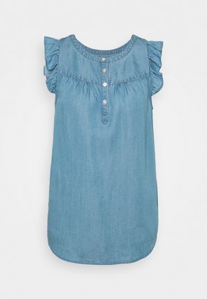 Blouse - blue