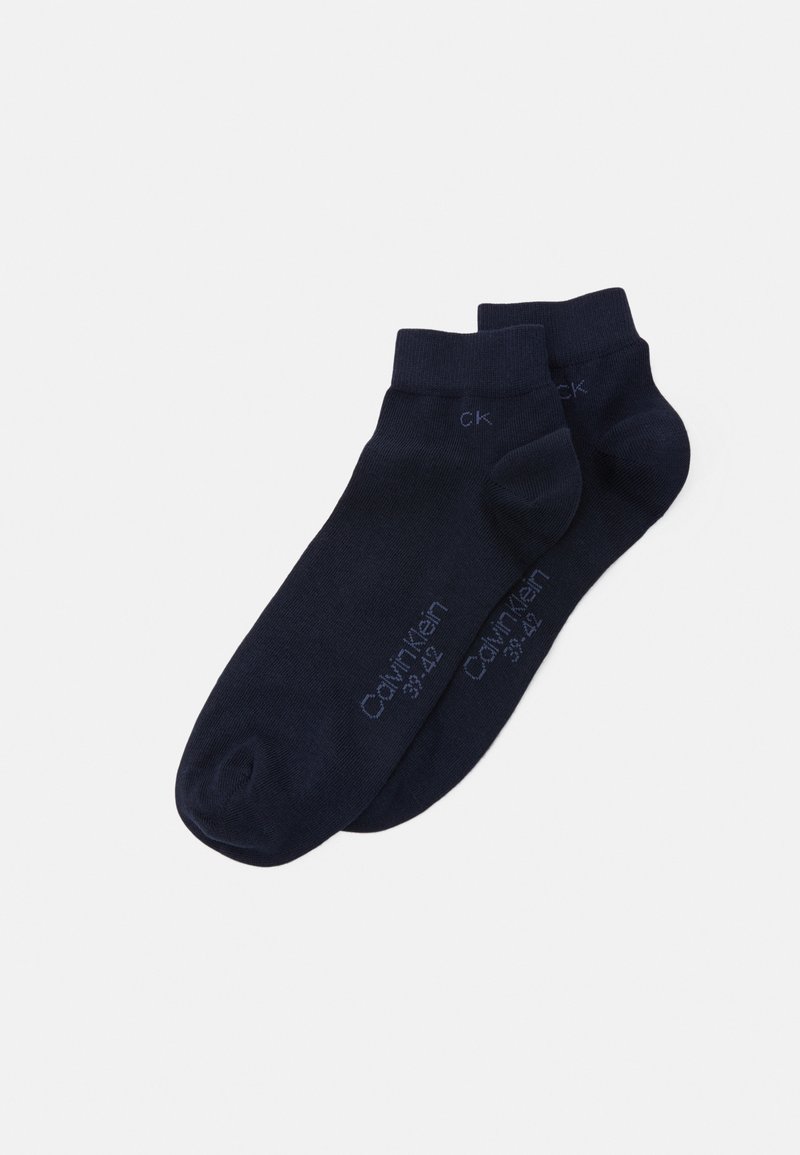 Calvin Klein Underwear QUARTER 2 PACK - Calze - navy