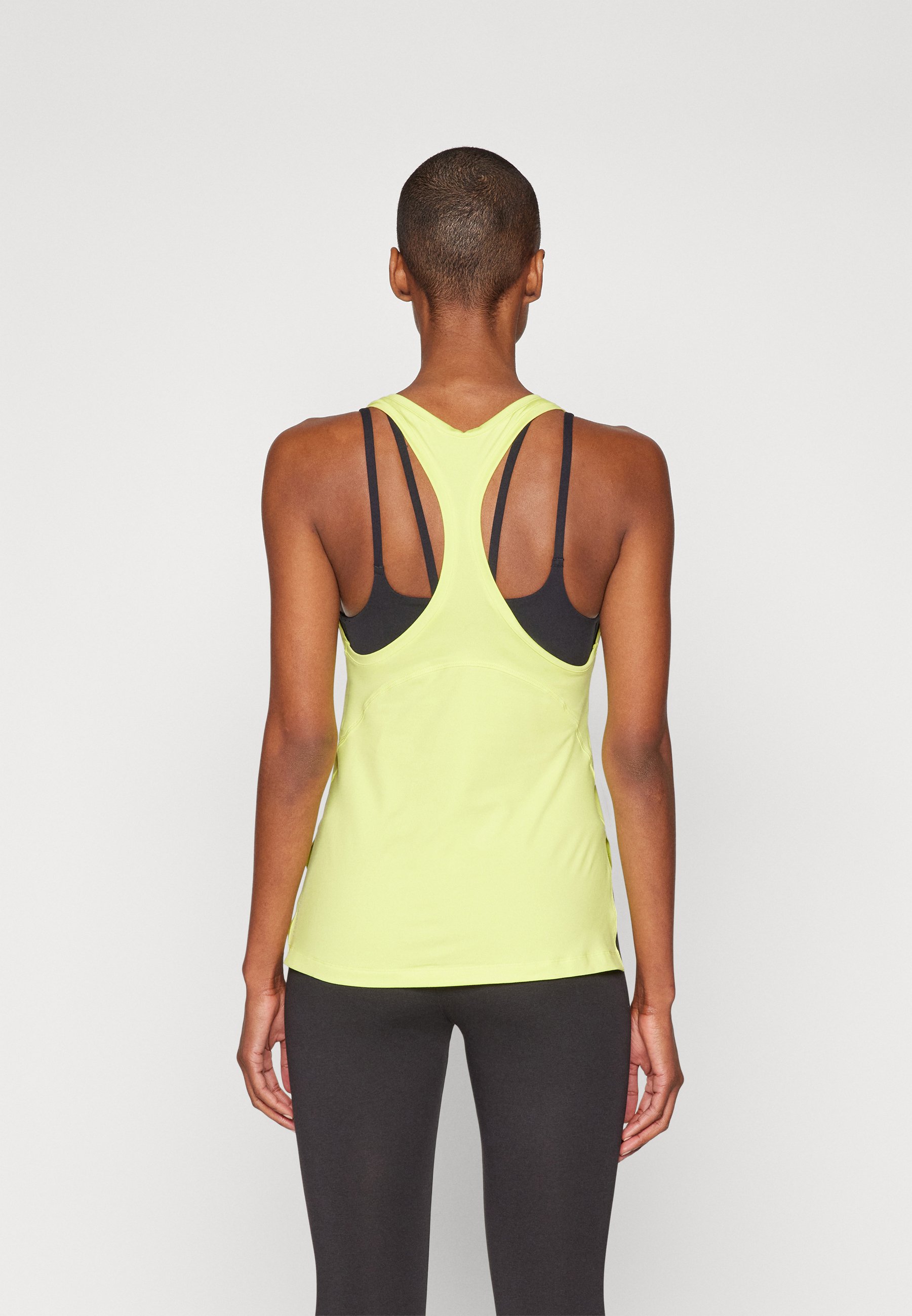 Puma RACERBACK TANK - Top - lemon sherbert/geel - Zalando.nl