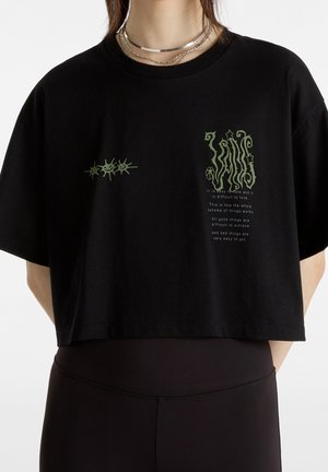 T-Shirt print - black