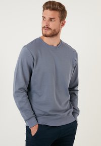 Buratti REGULAR FIT - Melegítőfelső - light grey