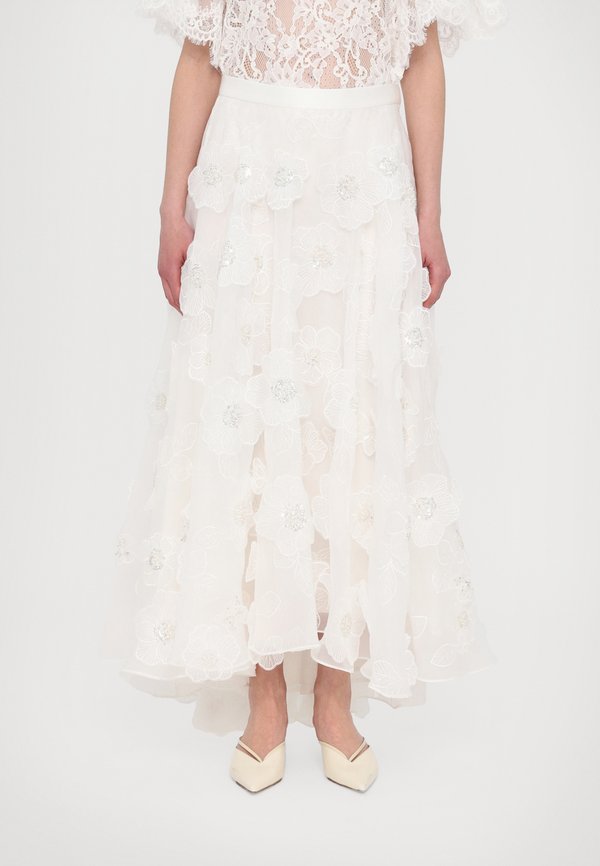 GARDENIA SKIRT - Maxirock - ivory