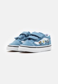 Vans OLD SKOOL UNISEX - Sneaker low - denim navy/true white