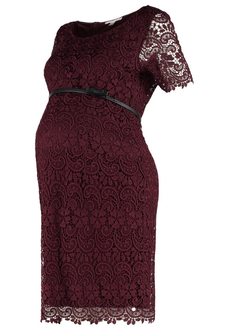 Esprit Maternity Jurk bordeauxrood