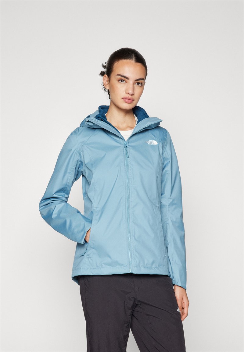 The North Face QUEST TRICLIMATE - Hardshell bunda - algae blue/midnight petrol