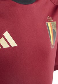 adidas Performance BELGIUM RBFA HOME FAN UNISEX - Print T-shirt - burgundy