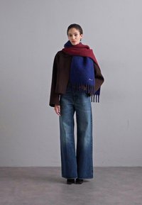 Bally SCARF - Scarf - marine/candy red