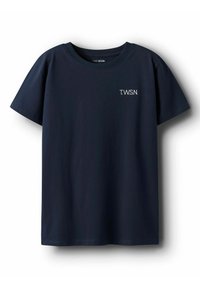 TWO SOON 2ER-PACK - T-shirts basic - navy blazer