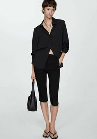 Mango Skjortebluser - black