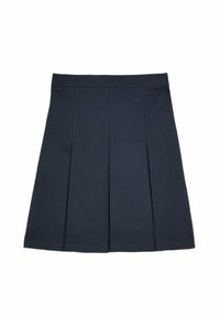 Marks & Spencer PERMANENT PLEAT - Falda acampanada - navy