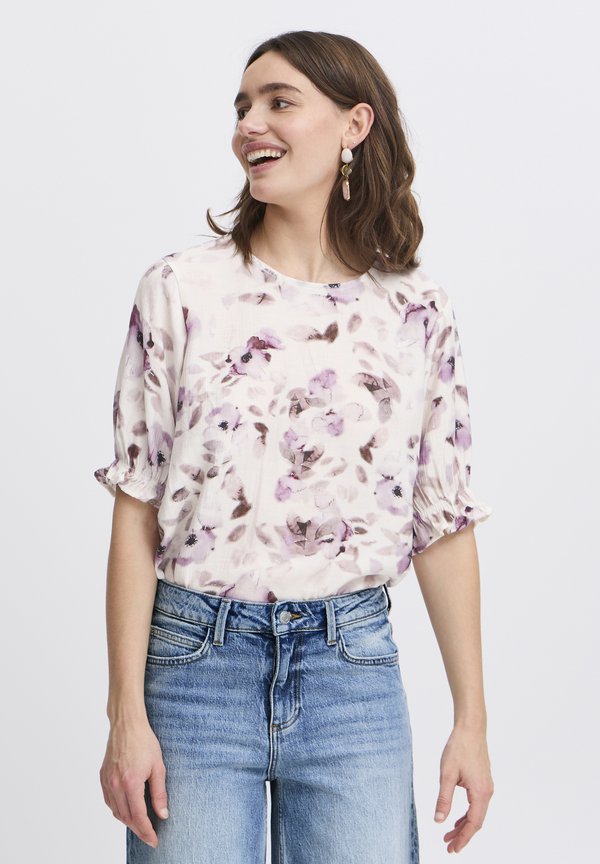 BYJOLENA SS - Blouse - birch mix