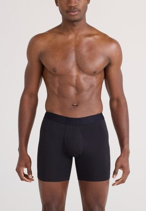 SAXX, DROPTEMP COOLING COTTON BOXER BRIEF FLY - Boxer briefs - black