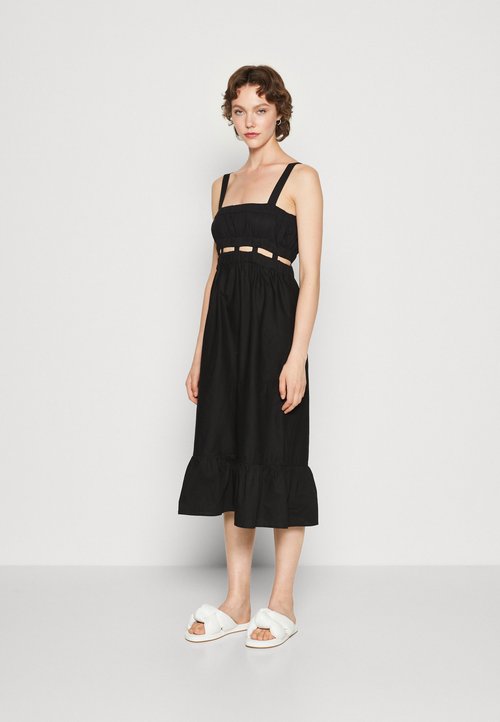 Objsateen Mw Ancle Skirt Cabernet main image 1