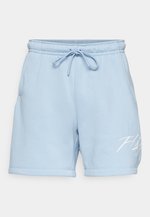 Jordan's Collarless Short Sleeve - Blue