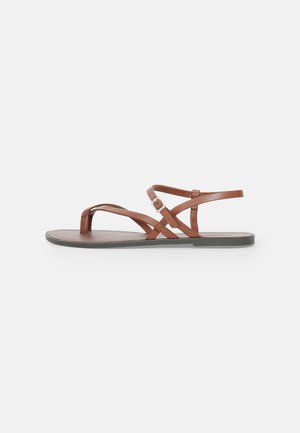Sandales tongs - brown