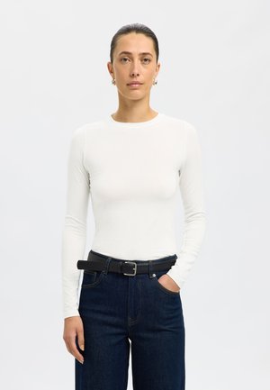 Long sleeved top - snow white
