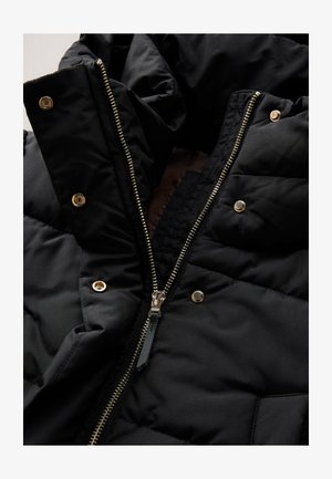 Next, REGULAR FIT - SHOWER RESISTANT PADDED HOODED - Talvemantel - black