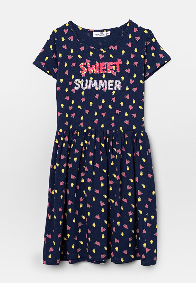 happy girls Jerseyjurk donkerblauw happy girls Jerseyjurk donkerblauw