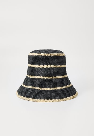 rag & bone JADE ROLLABLE HAT - Platmale - black/multi-coloured