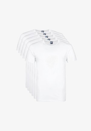 ALAN RED GIFTBOX O-NECK 5-PACK - T-Shirt basic - wit