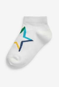 Next 7 PACK RICH TRAINER - Chaussettes - white blue red star