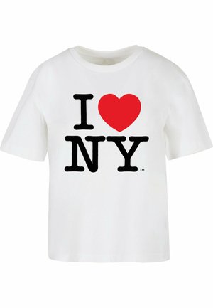 Merchcode, T-Shirt print - white