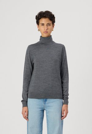 GAP Strikkegenser - charcoal heather