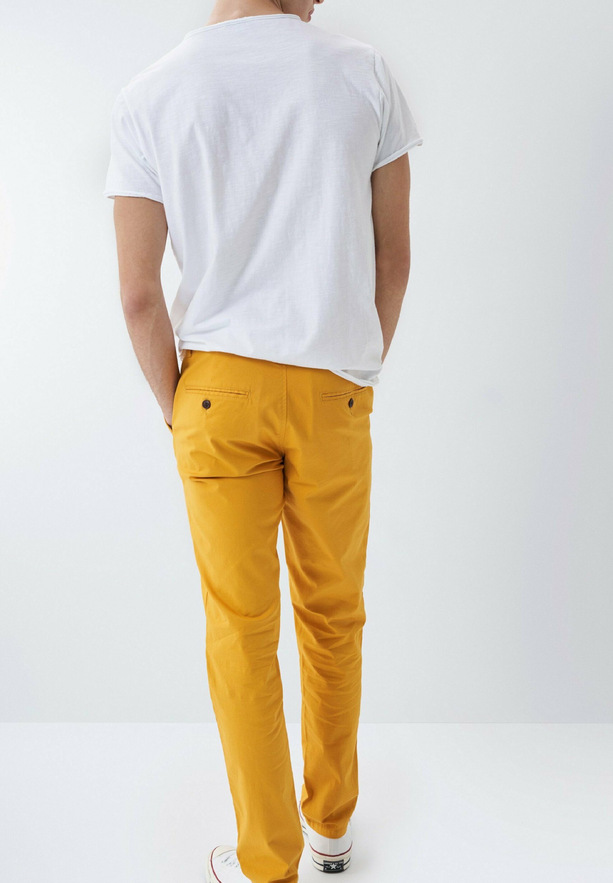 Salsa Pantalones chinos - Yellow/amarillo - Zalando.es
