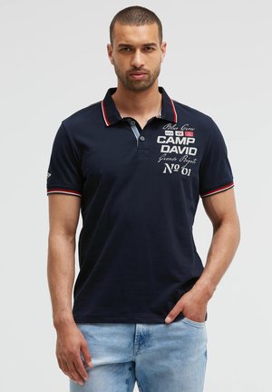 Camp David, CAMP DAVID POLO MIT ARTWORKS UND SPECIAL DETAILS - Polo shirt - blue navy
