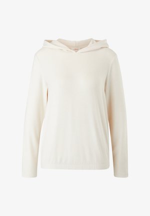 s.Oliver LANGARM - Strickpullover - beige