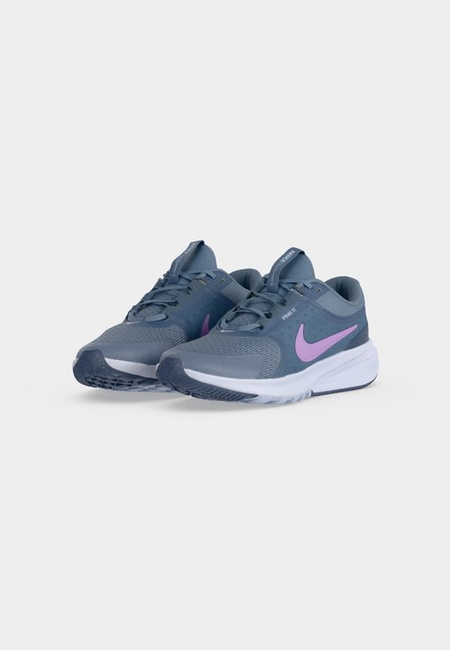 Nike STAR RUNNER 5 GS UNISEX - Road running shoes - ashen slate/violet star/diffused blue/palest purple — photo 3