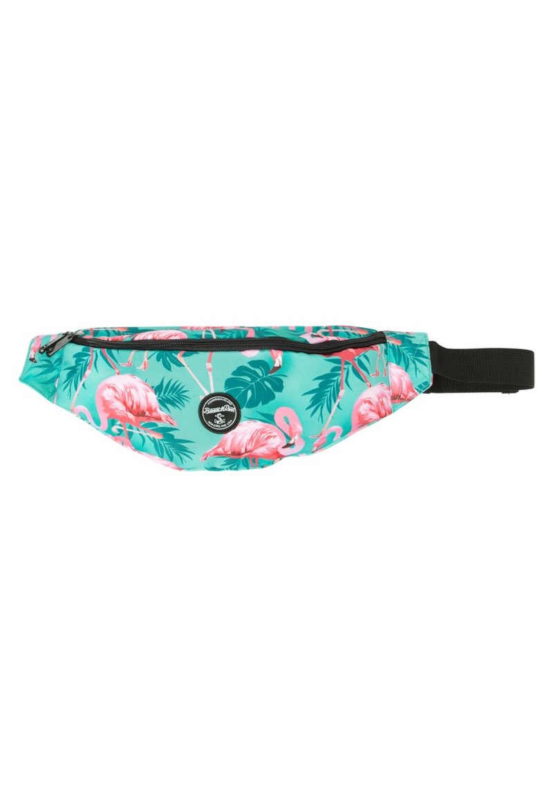 Blount & Pool HAWAII WAIST - Vyölaukku - turquoise flamingo