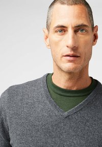 Rodier V-NECK - Trui - gris moyen