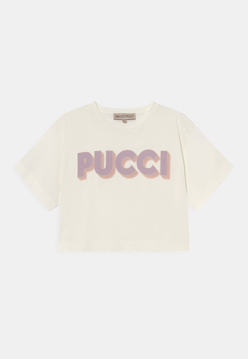 EMILIO PUCCI T-shirt print crème EMILIO PUCCI T-shirt print crème