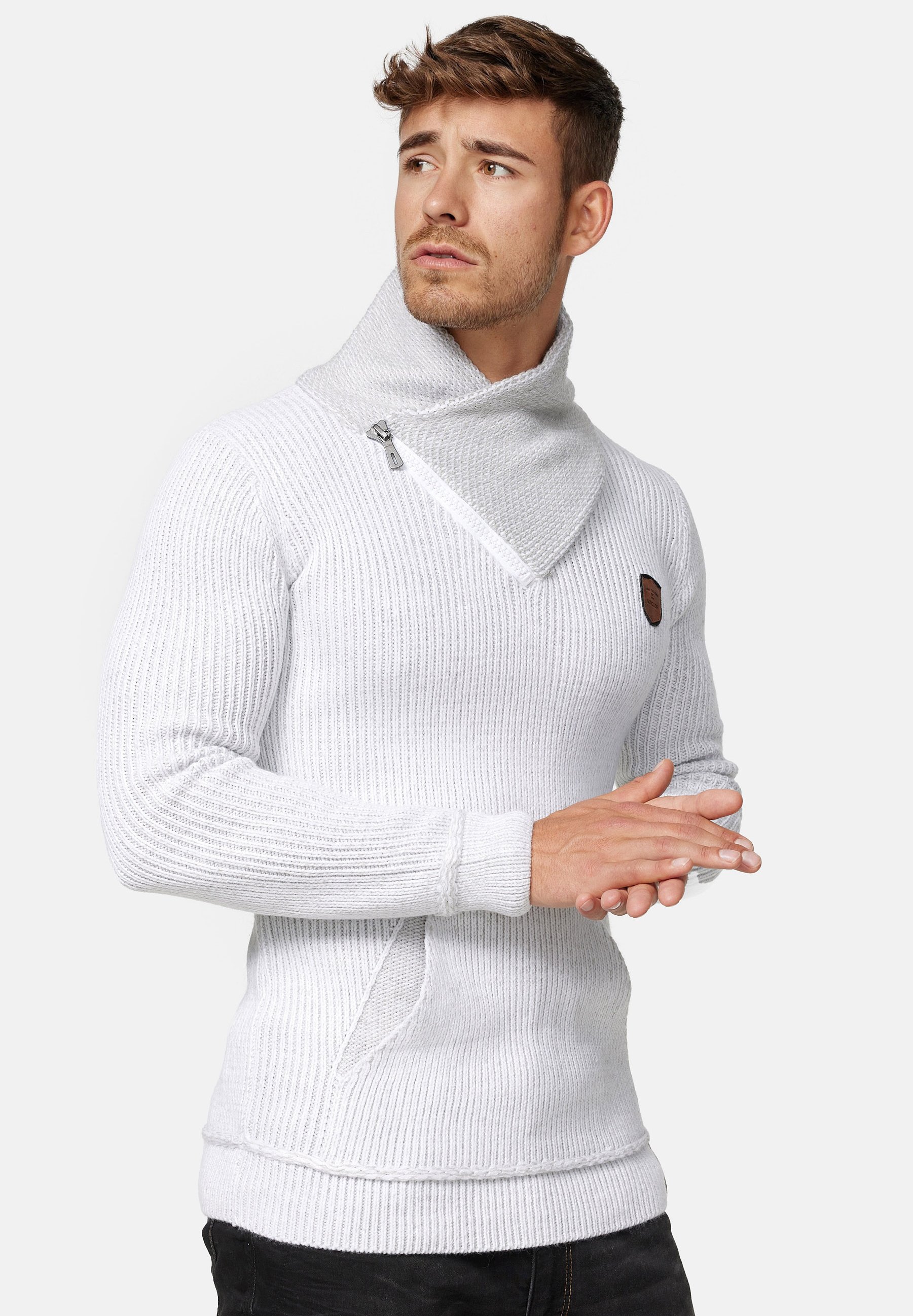 INDICODE JEANS DANE - Trui - off white/crème - Zalando.nl